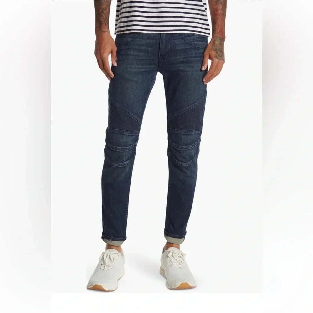 Hudson Jeans Hudson Ethan Biker Mid Rise Skinny Jeans size‎ 29 NWT